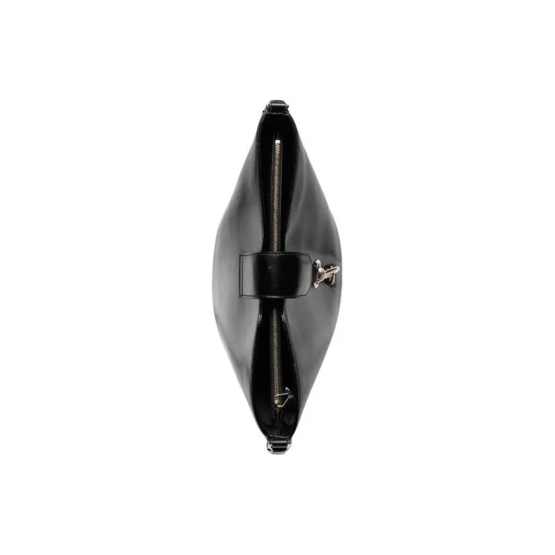 GUCCI Patent Leather Bucket Bags Crossbody Bag Shoulder Bag Women's Black-1