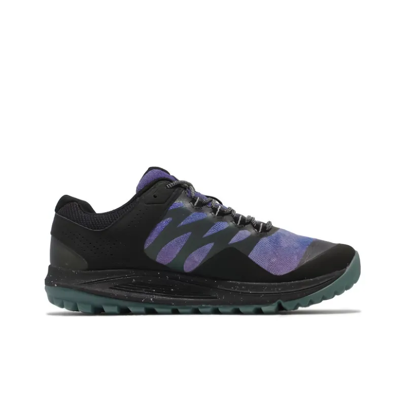 MERRELL Nova 2 Wear-Resistant Breathable Rebound Low-Top Running Shoes Men's Black Blue-1