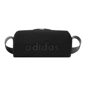 Adidas Nylon And Leather Crossbody Bag Unisex Black