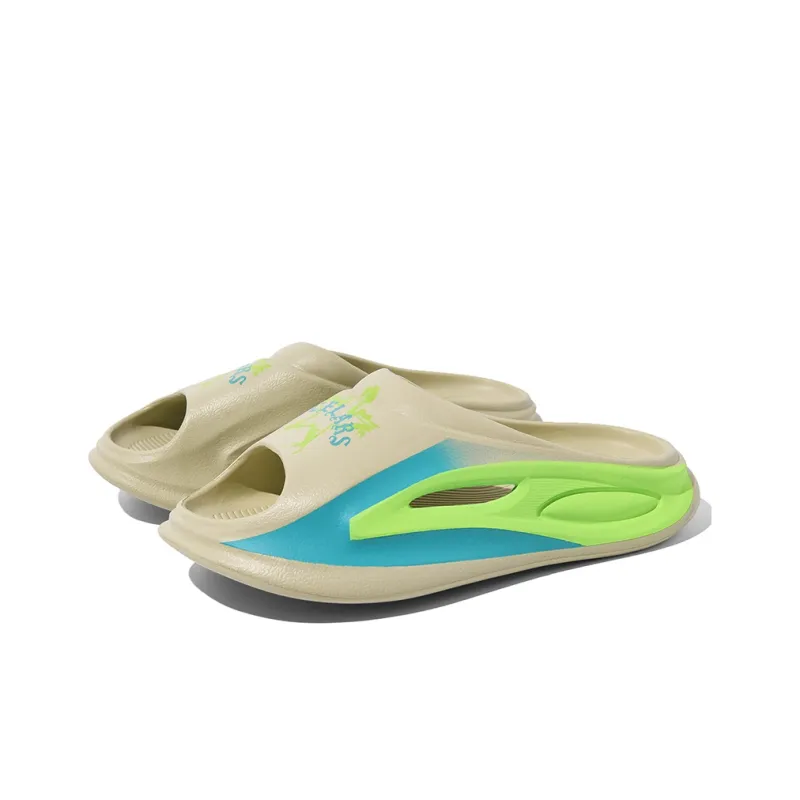 TCELLARS Graffiti Quiet Slip Resistant Odor Resistant Abrasion Resistant Quick Dry Antibacterial Slide Slippers Unisex-3
