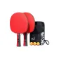 [Samsung]Long Handle Shakehand Grip 1 Pair (Includes Racket Bag+3 Yellow Balls+2 Edge Strips)