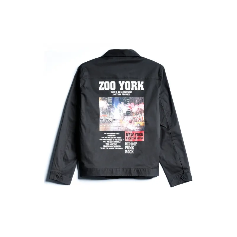 Zoo York Loose Fit Jacket Unisex Black-1