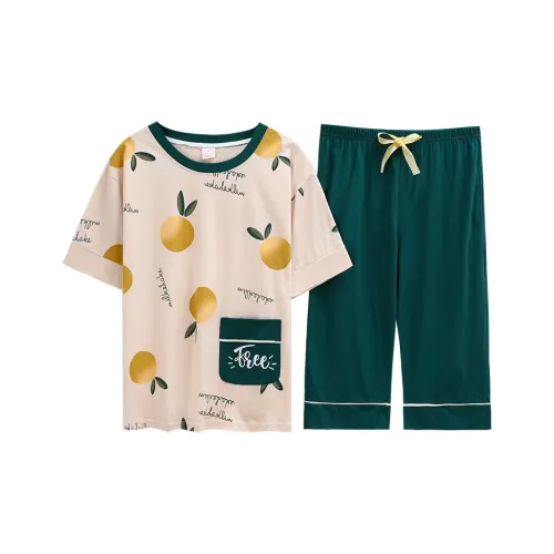 MADALLO Pajama Set Women's Apricot