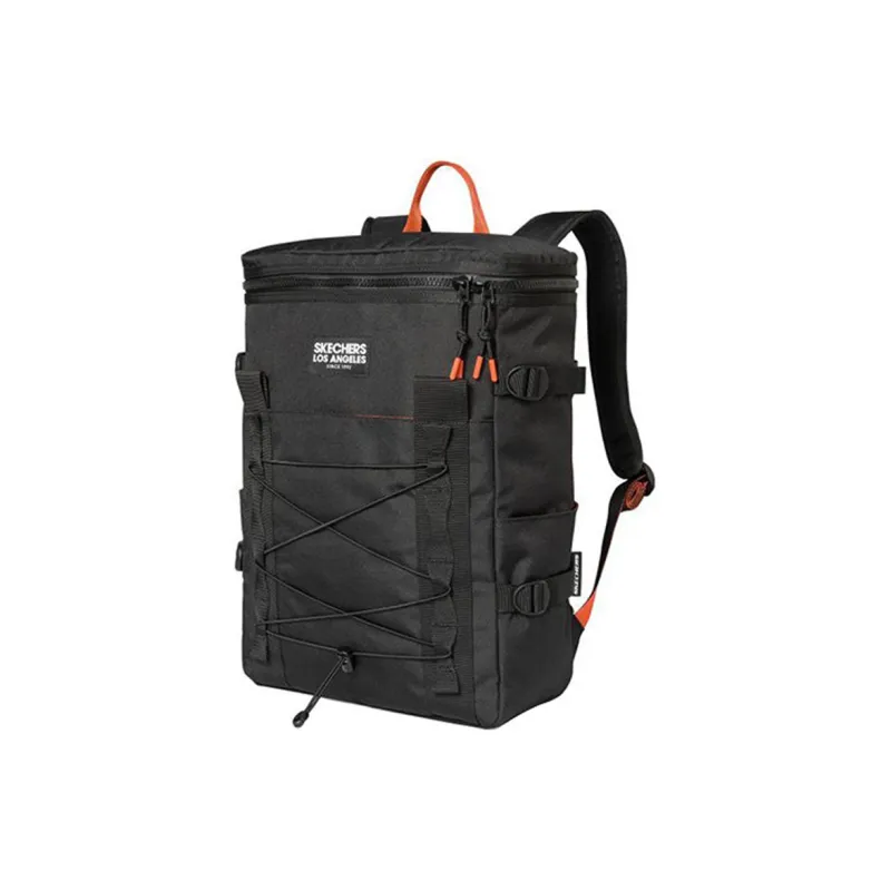 Skechers Polyester Backpack Regular Unisex Charcoal Black-1