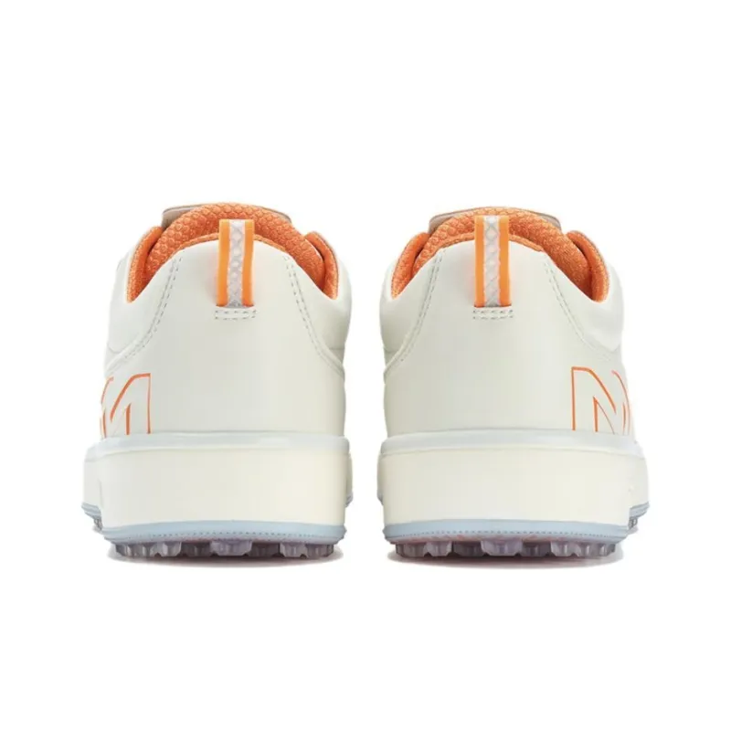 McLaren x FILA GF 1911 Trainer Anti-Slip Wear-Resistant Low-Top Golf Shoes Women's White Orange-3