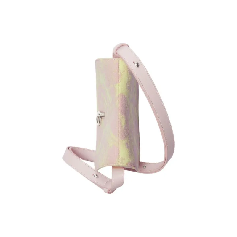 Burberry Wool Silk Shoulder Bag Crossbody Bag Mini Women's Light Pink-3