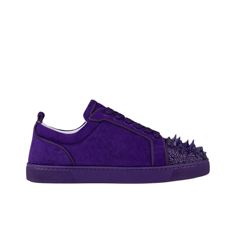 CL LUBOTING Jacaranda Low Top Skateboard Shoes Men's Purple-1