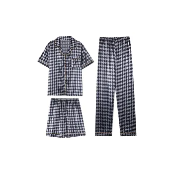Lan Miao Pajama Set Men's Black