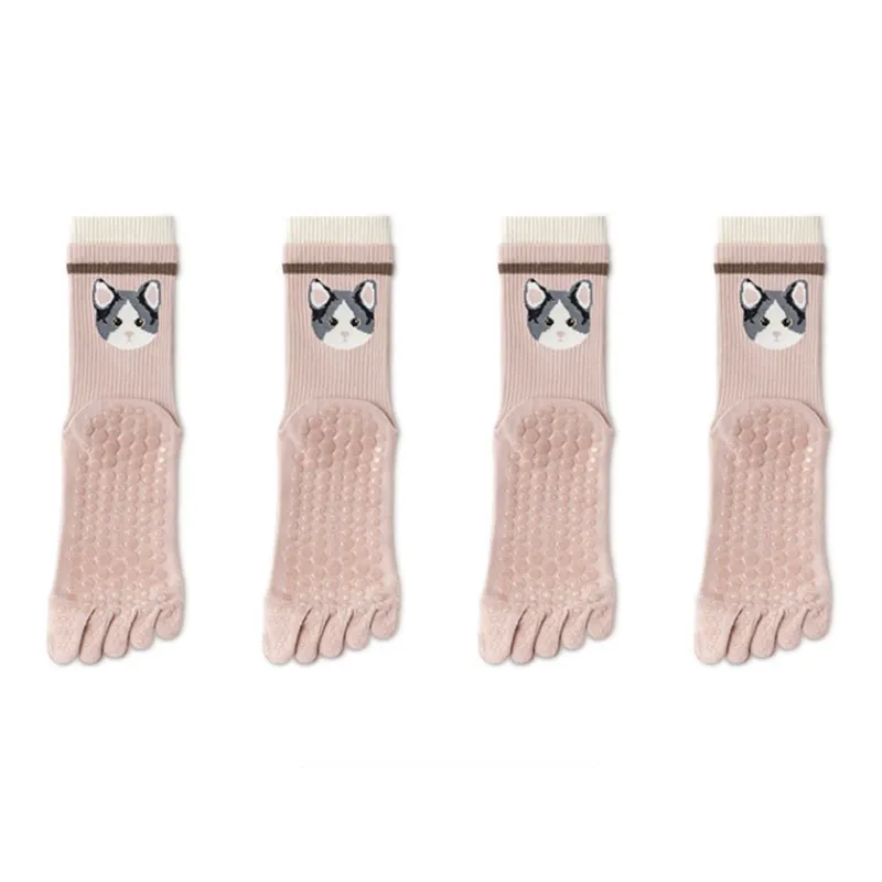 LUOLIAN Mid Calf Socks Women's 4 Pack-24