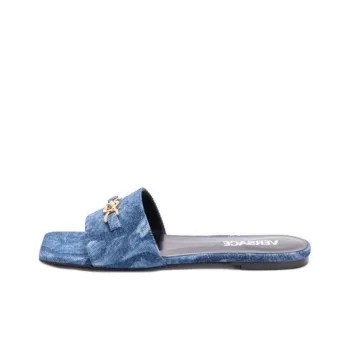 VERSACE Medusa '95 Denim Slides