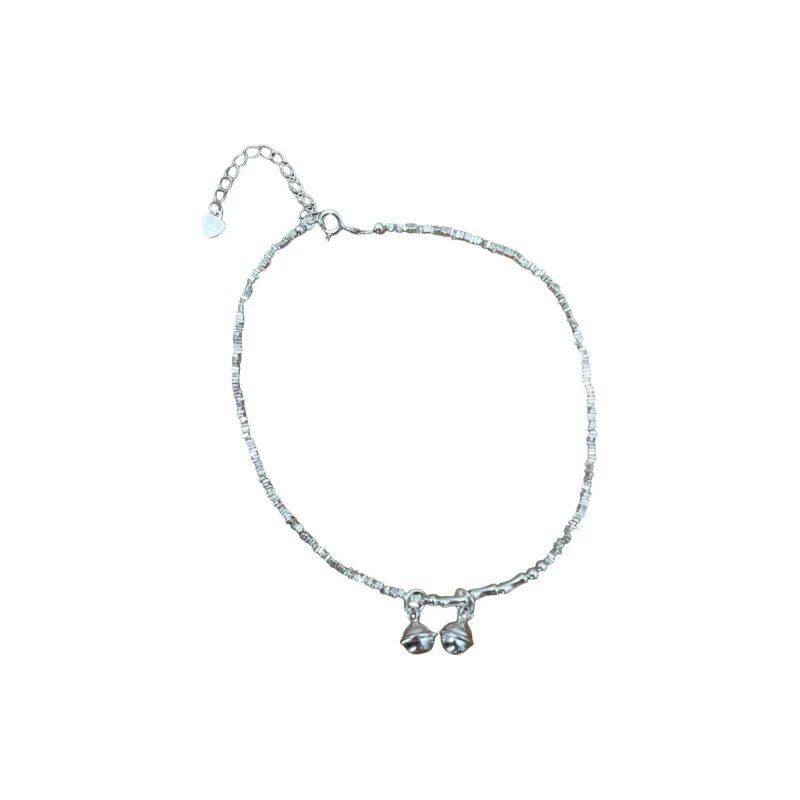 P&N S925 Silver Anklets Women's-0