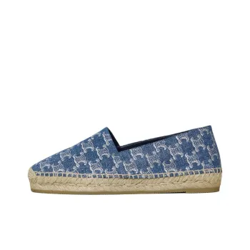 CELINE Triomphe Espadrilles Women's Blue