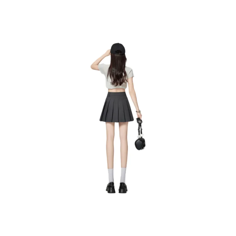 Enhanced Casual Short Skirts Women's-4