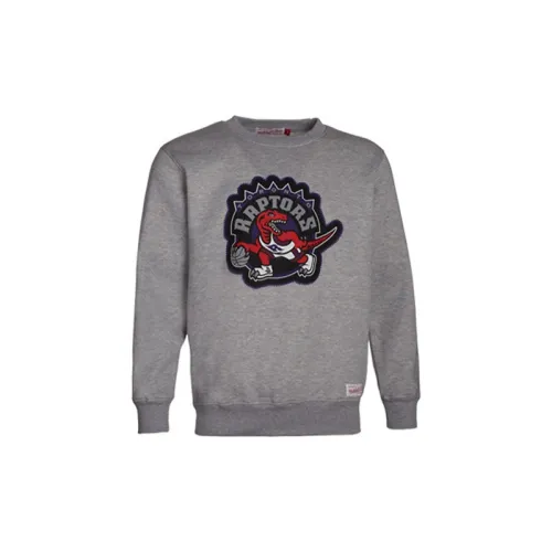 Mitchell Ness Sweatshirts Men Gray