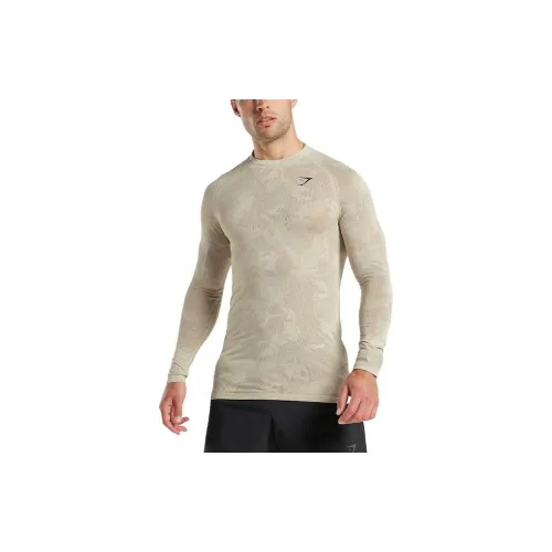 GYMSHARK T-Shirts Men Pebble Gray