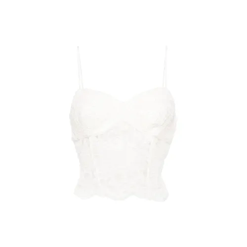 ERMANNO SCERVINO Corded-lace Bustier Top