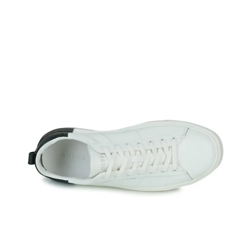 GUESS New Vice Low Top Skateboard Shoes Men's White-8