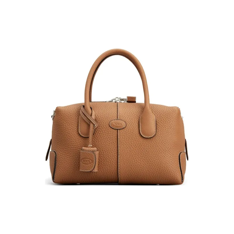 TOD'S Leather Shoulder Bag, Crossbody Bag, Handbag Mini Women's Brown-0