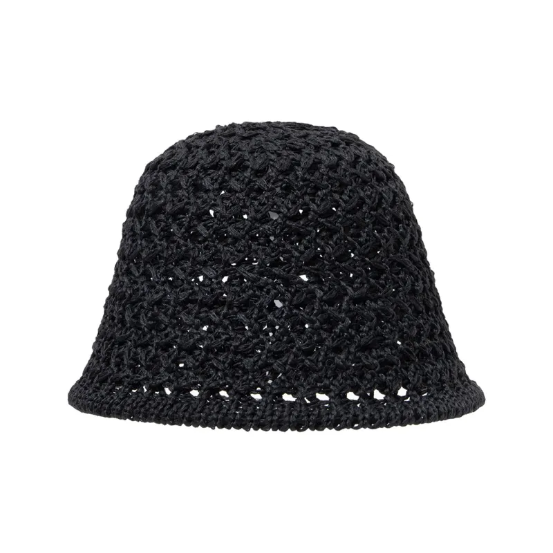 BAIJUAN Straw Woven Polyester Bucket Hats Unisex-4
