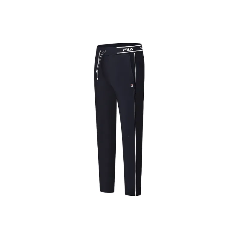 FILA Knitted Sweatpants Women's RD Royal Blue-1