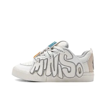 MINISO Low Top Skateboard Shoes Unisex Dreamy Volcanic Gray