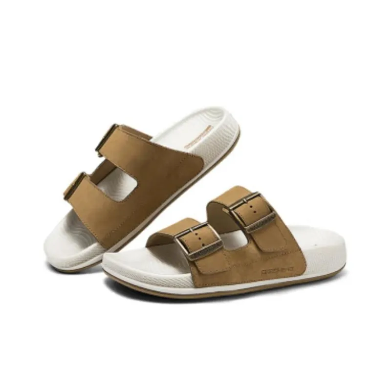 Skechers Hyper Slide Quiet Slip Resistant Slide Slippers Women's Brown-2