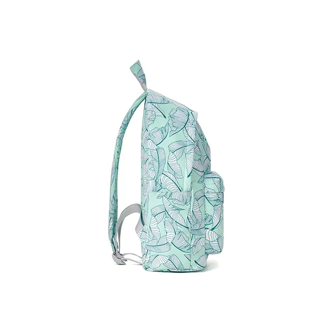 MR.ACE HOMME Polyester Backpack For Middle And High School Students Casual Travel Backpack Unisex Turquoise Green-2