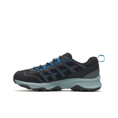 MERRELL Moab Speed XTR Gore-Te Cushioning Wear-Resistant Low-Top Outdoor Shoes Men's Black Blue