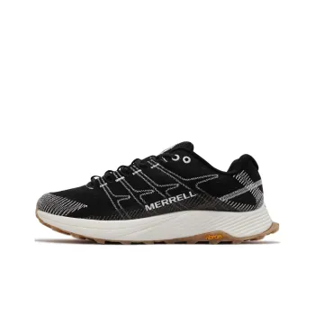 MERRELL Moab Flight Solution Cushioned Wear-Resistant Breathable Rebound Low-Top Outdoor Shoes Men's Black