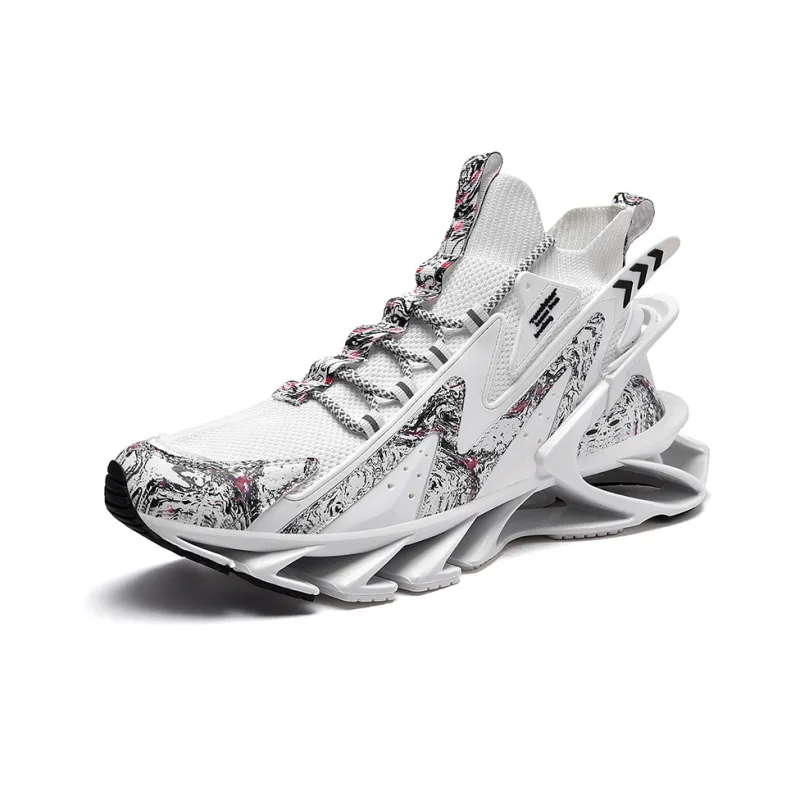 PNKE Cushioning Anti-Slip Wear-Resistant Breathable Height Increasing High-Top Casual Shoes Men's-18