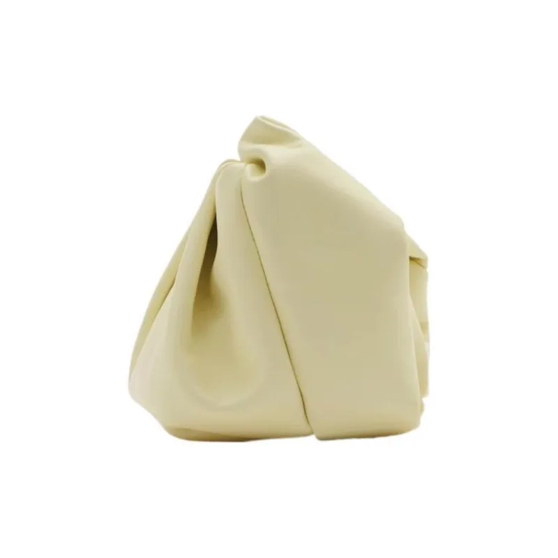 Burberry Lambskin Clutch Women's Fruit Dew Color-1