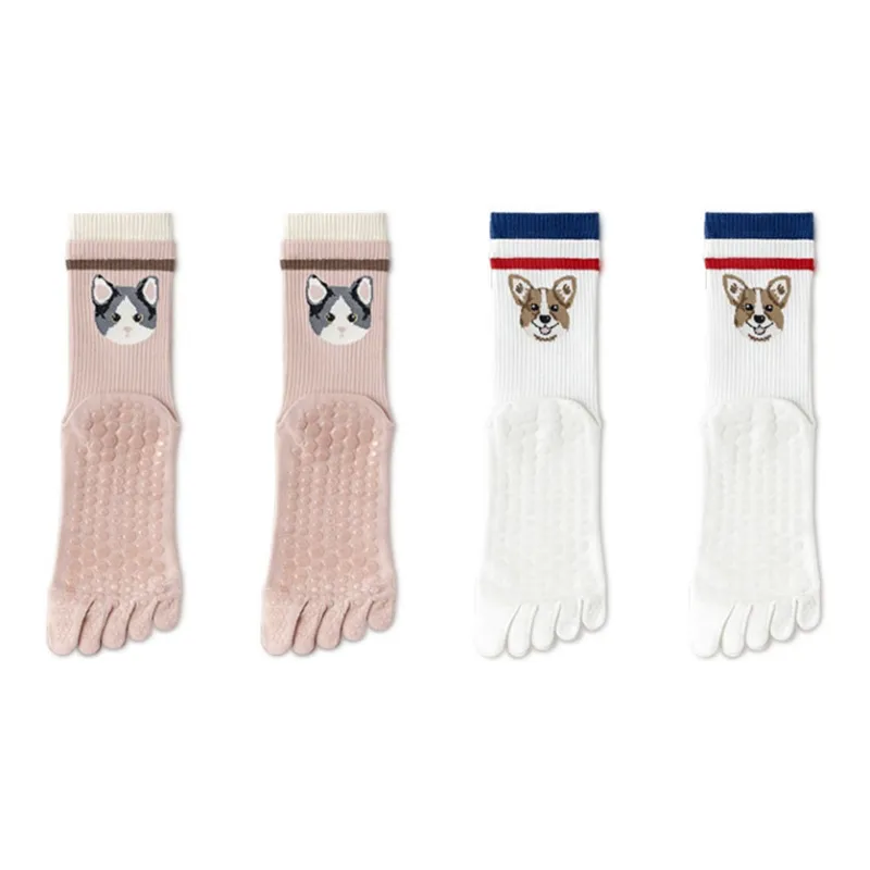 LUOLIAN Mid Calf Socks Women's 4 Pack-8