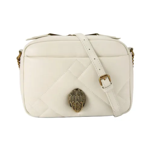 Kurt Geiger London Leather Camera Bag Shoulder Bag Crossbody Bag Women's White