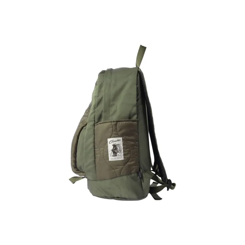 COBMASTER Nylon Backpack Unisex Khaki/Brick/Black-1