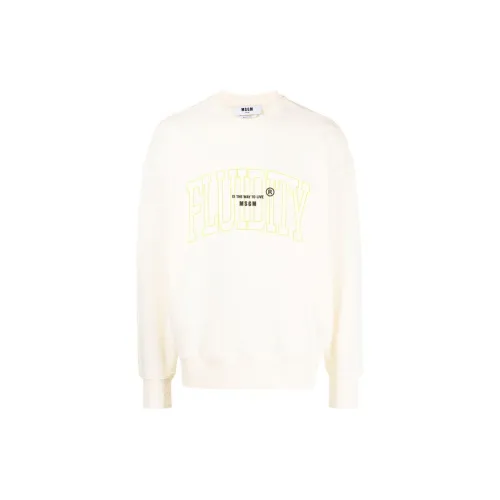 MSGM Sweatshirts Men Beige