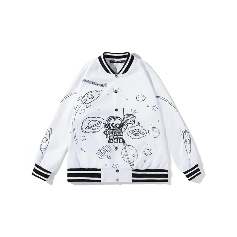 FireMonkey Baseball Jacket Unisex-1