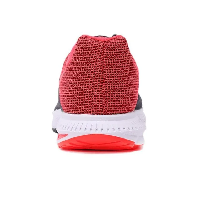 Nike ZOOM Winflo 2 Wear-resistant And Lightweight Low-Top Casual Running Shoes Men's Black Red-4
