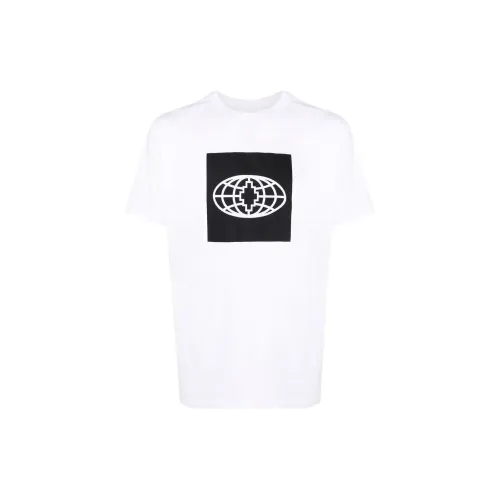 Marcelo Burlon County Of Milan Globe-print Organic Cotton T-shirt