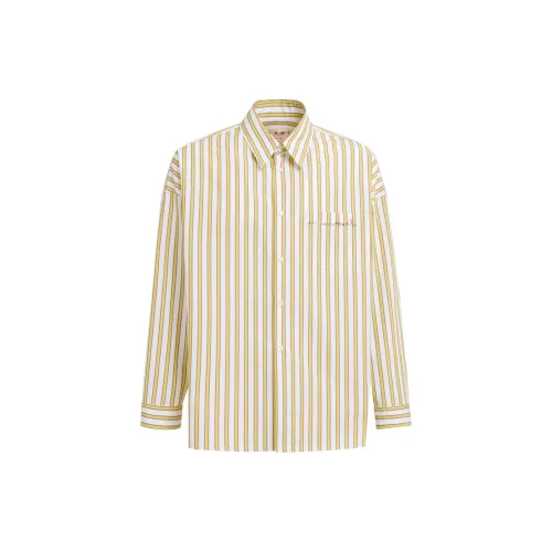 MARNI Shirts Men Deep Yellow