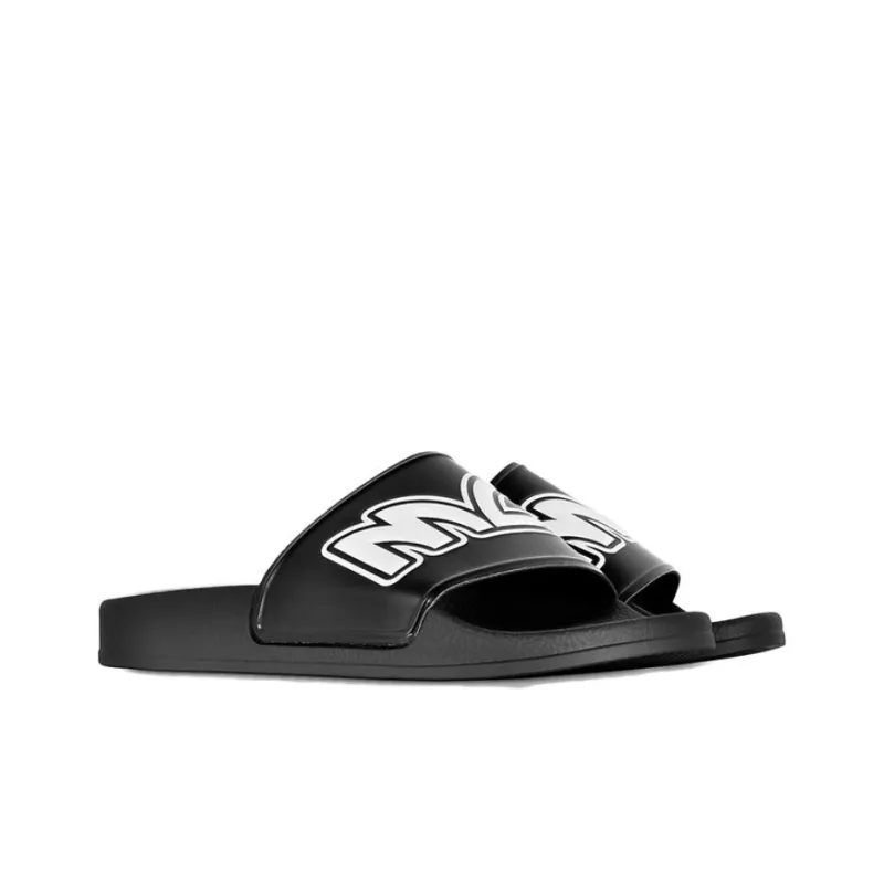McQ Alexander McQueen Logo Sandals Black/White-2