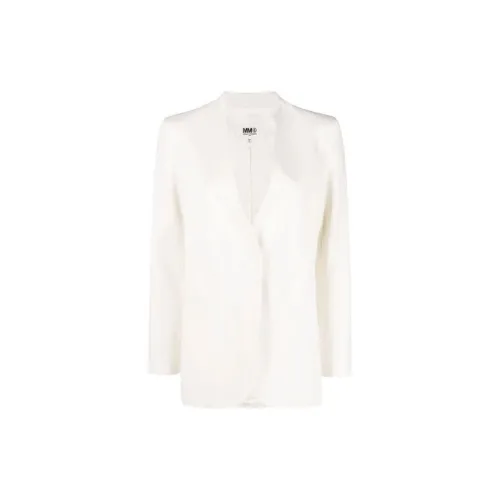 MM6 Maison Margiela Business Suits Women's White