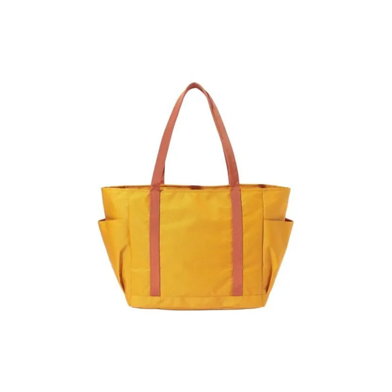 COBMASTER Polyester Handbag Unisex Orange/Purple/Beige-1