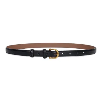MUSTKOO Genuine Leather Small Belt Jeans Fashion Versatile Fine Decoration Vintage Minimalist Style Belt Unisex
