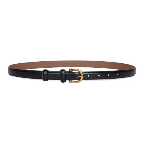 MUSTKOO Genuine Leather Small Belt Jeans Fashion Versatile Fine Decoration Vintage Minimalist Style Belt Unisex