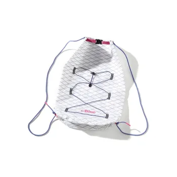 LANQI Polyamide Backpack Large Size Unisex Purple/Black/White