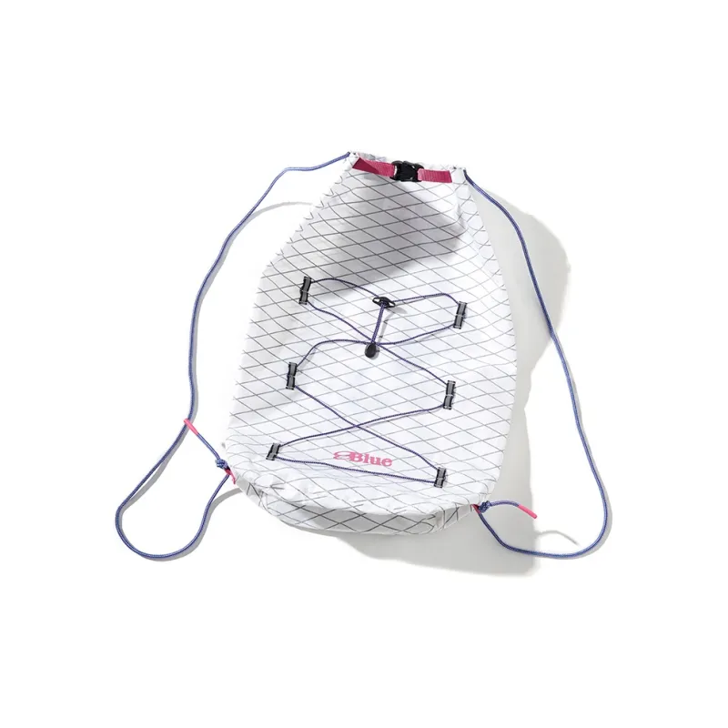 LANQI Polyamide Backpack Large Size Unisex Purple/Black/White-5