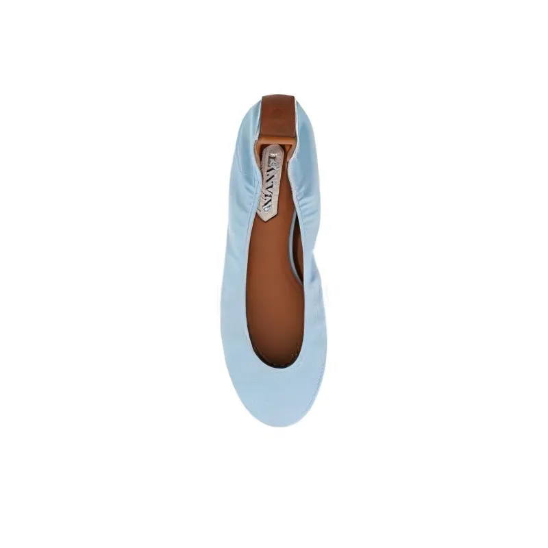 Lanvin Patent Leather Ballerina Shoes-3