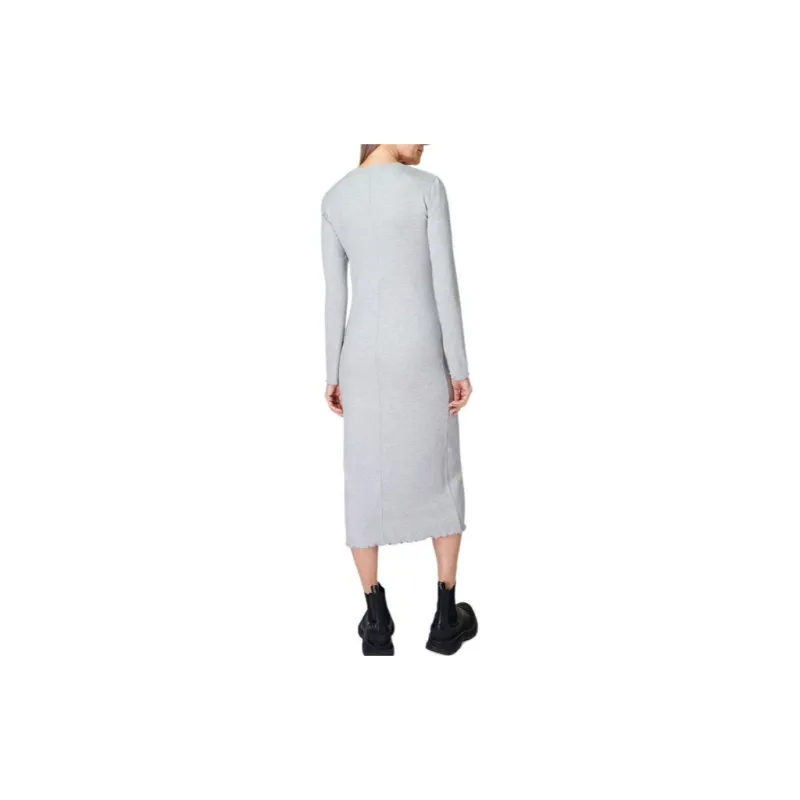 Sweaty Betty Long-Sleeved Dresses Women's Tranquil Gray Texture-1