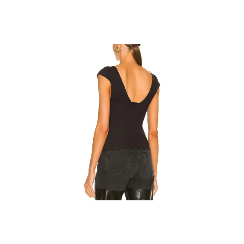 FREE PEOPLE Tank Tops Women's Black-1