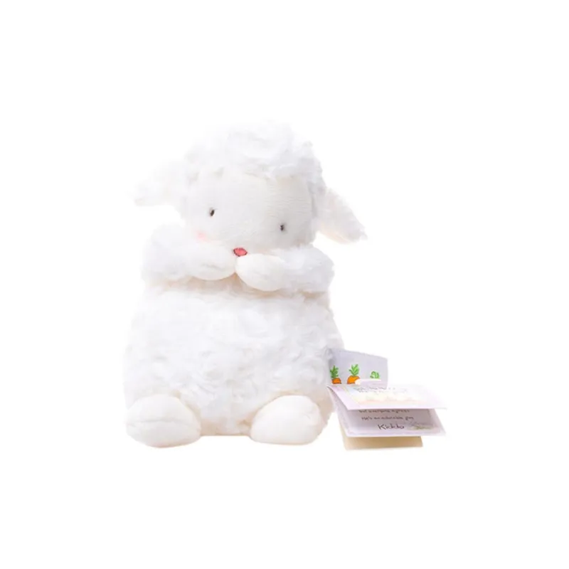 Bunnies By The Bay Bunnies By The Bay Kiddo Sheep Little Sheep White Dolls Plush Doll 17cm Height-2